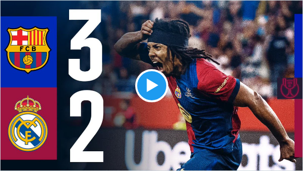 FC Barcelona: VICTORIA DE CAMPEÓN 🏆 https://t.co/5rGxH5Jq2F