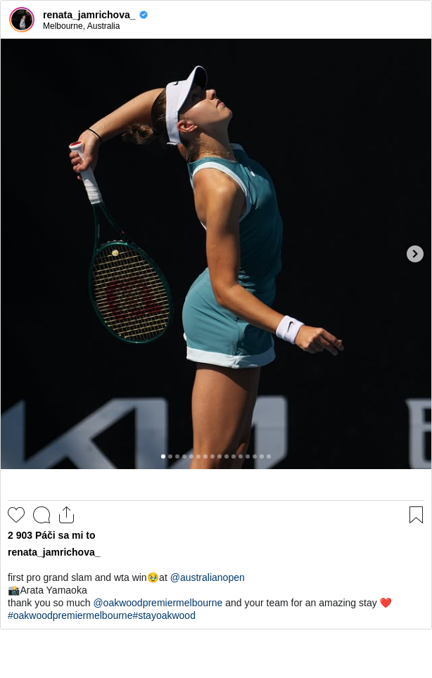 

first pro grand slam and wta win🥹at @australianopen
📸Arata Yamaoka
thank you so much @oakwoodpremiermelbourne and your team for an amazing stay ❤️ #oakwoodpremiermelbourne#stayoakwood