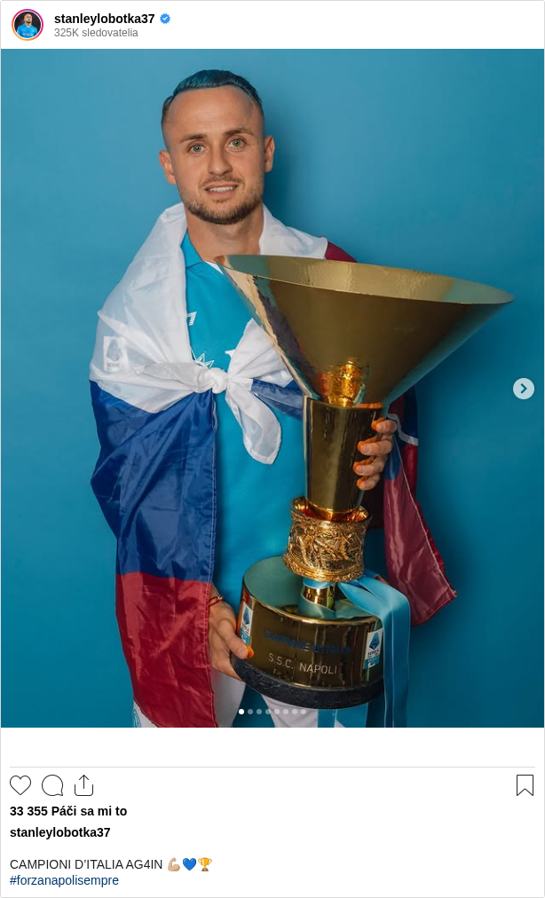 

CAMPIONI D’ITALIA AG4IN 💪🏼💙🏆
#forzanapolisempre