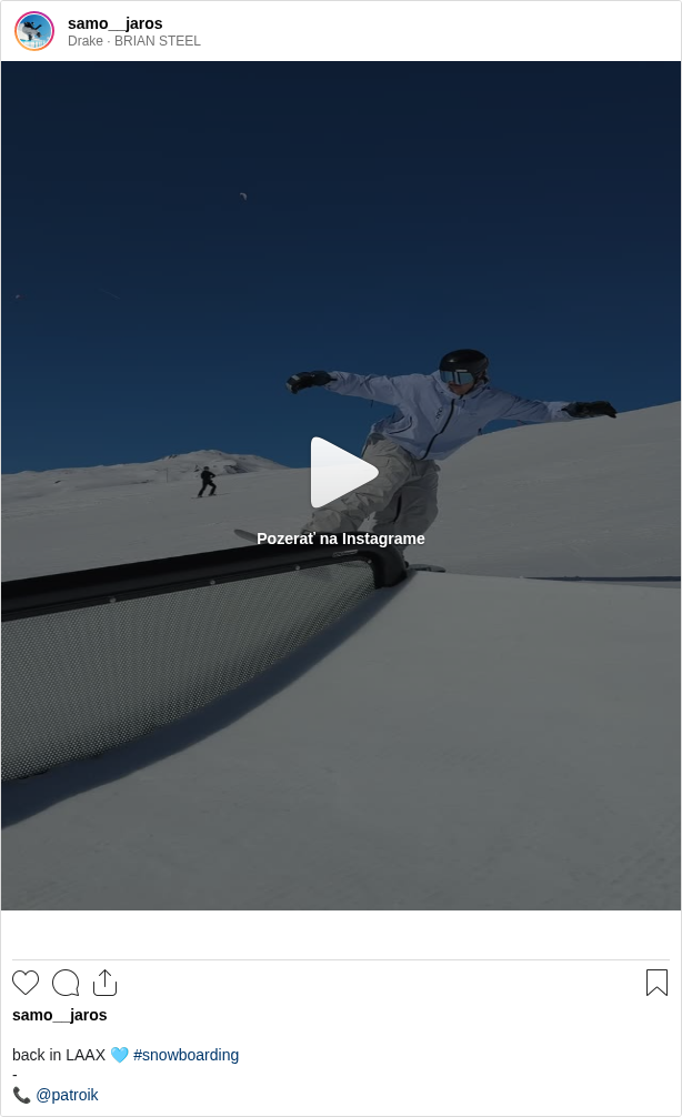 

back in LAAX 🩵 #snowboarding
-
📞 @patroik