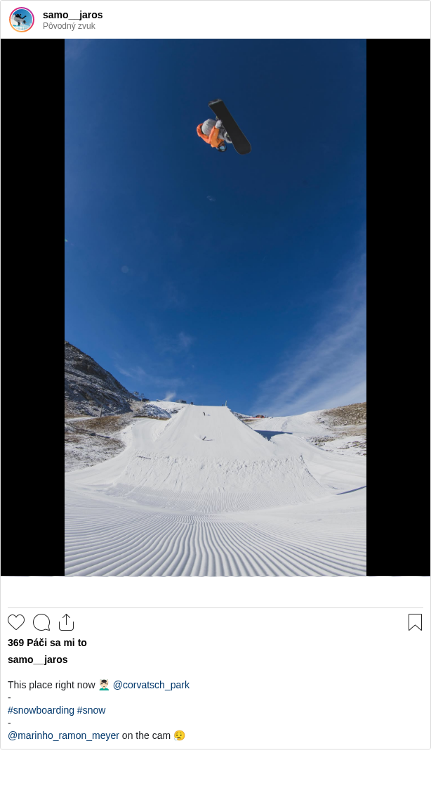 

This place right now 💆🏻‍♂️ @corvatsch_park
-
#snowboarding #snow
-
@marinho_ramon_meyer on the cam 😮‍💨