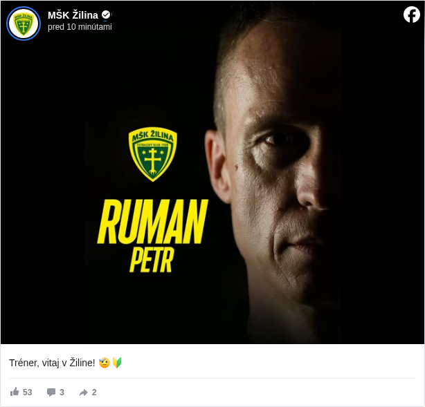 MŠK Žilina: Tréner, vitaj v Žiline! 🫡🔰

