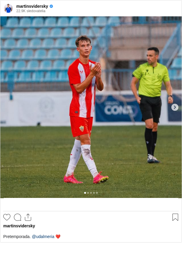 

Pretemporada. @udalmeria ❤️