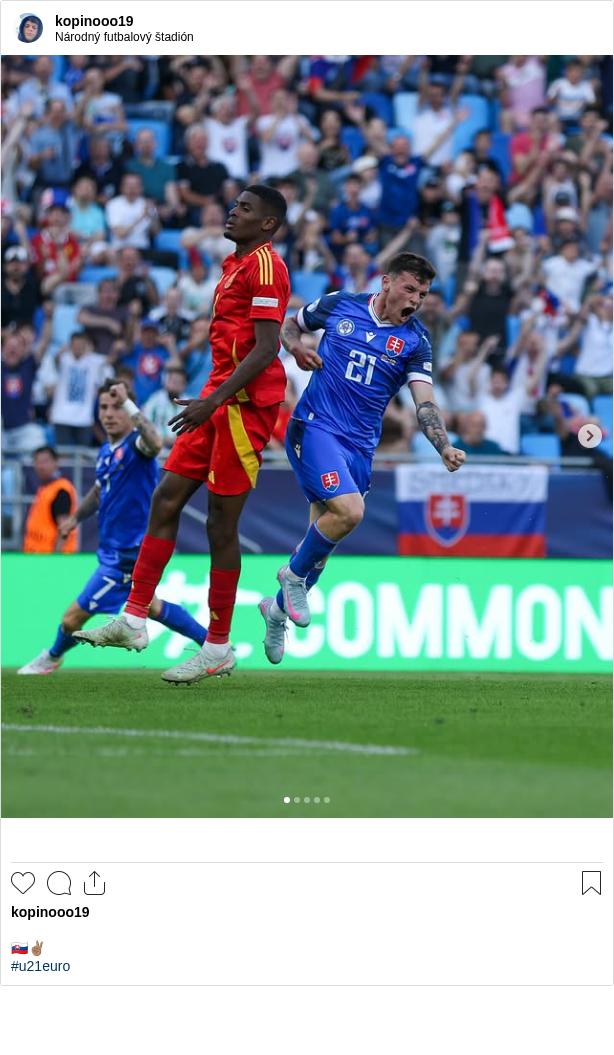

🇸🇰✌🏽
#u21euro
