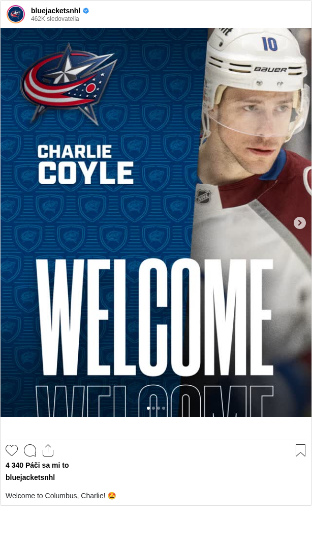 

Welcome to Columbus, Charlie! 🤩