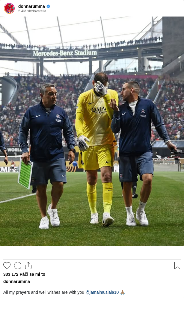 

All my prayers and well wishes are with you @jamalmusiala10 🙏🏽