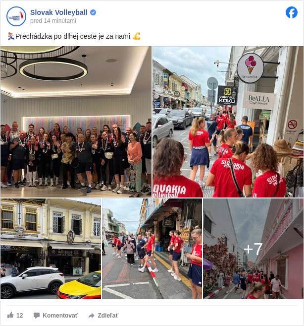 Slovak Volleyball: 🏃🏼‍♀️Prechádzka po dlhej ceste je za nami 💪

