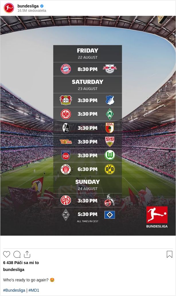 

Who's ready to go again? 🤩

#Bundesliga | #MD1