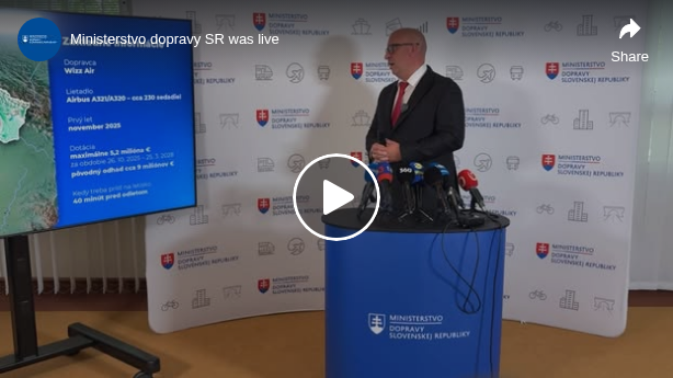 Ministerstvo dopravy SR: 