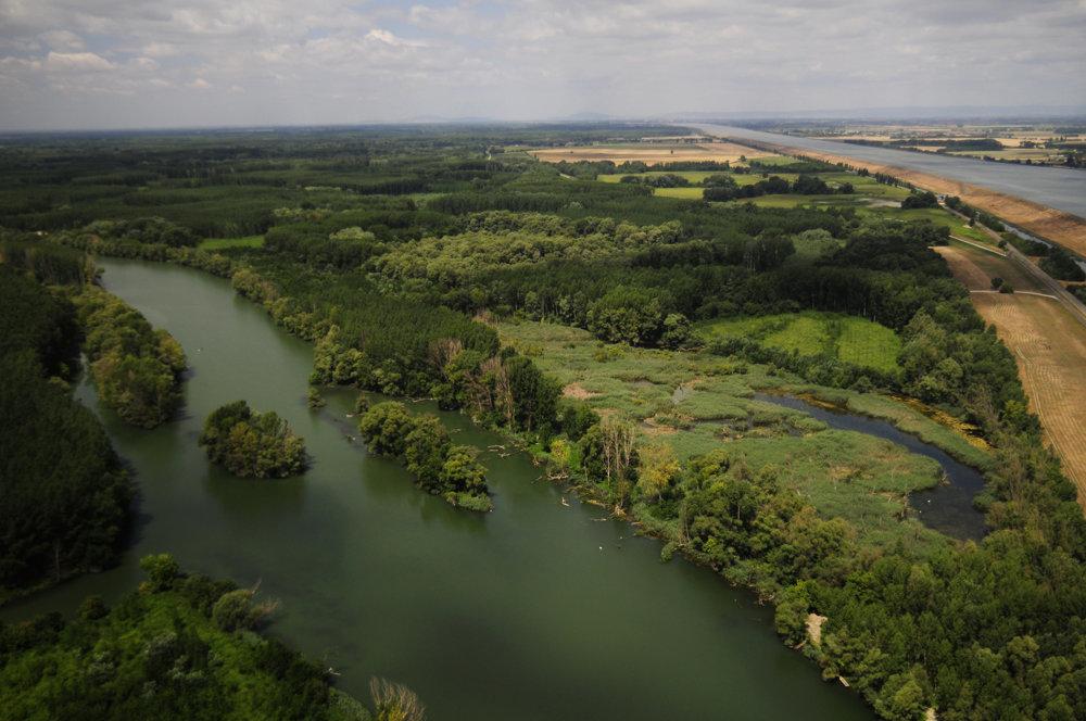 The remains of the inland Danube delta
