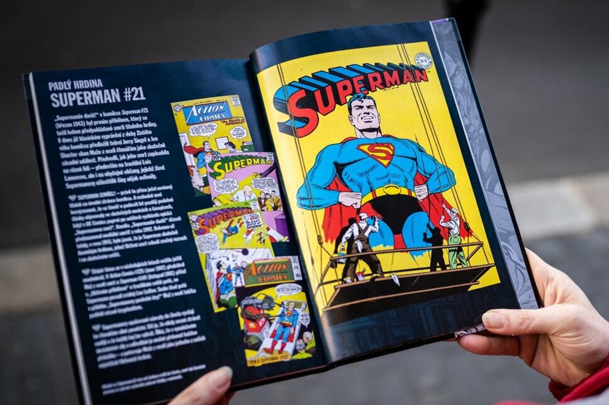 One of the 1943 Superman issues, which John Sikela helped co-draw.