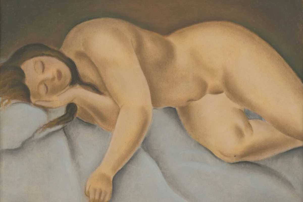 Slovak modernist painters are often forged. Mikuláš Galanda's Lying female nude from 1926 is in the collection of the Slovak National Gallery.