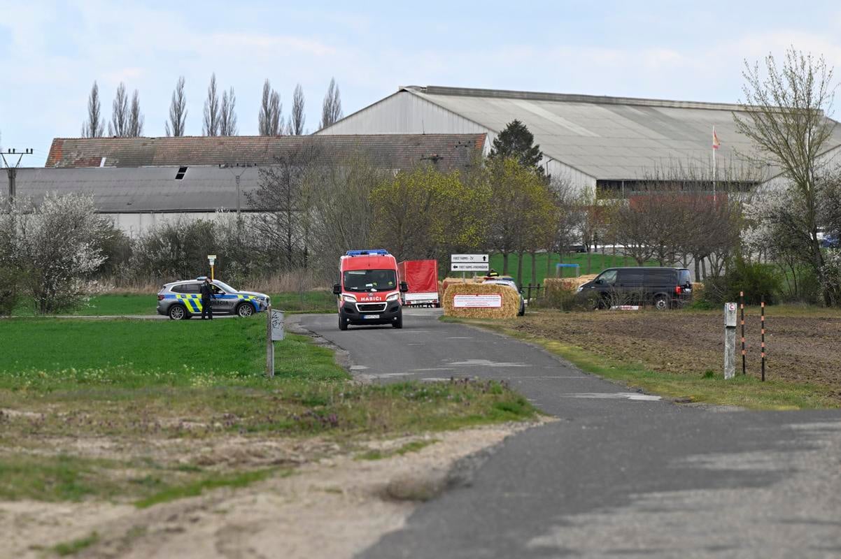 A farm in Plavecký Štvrtok, Malacky district, where foot-and-mouth disease was confirmed on 30 March 2025.