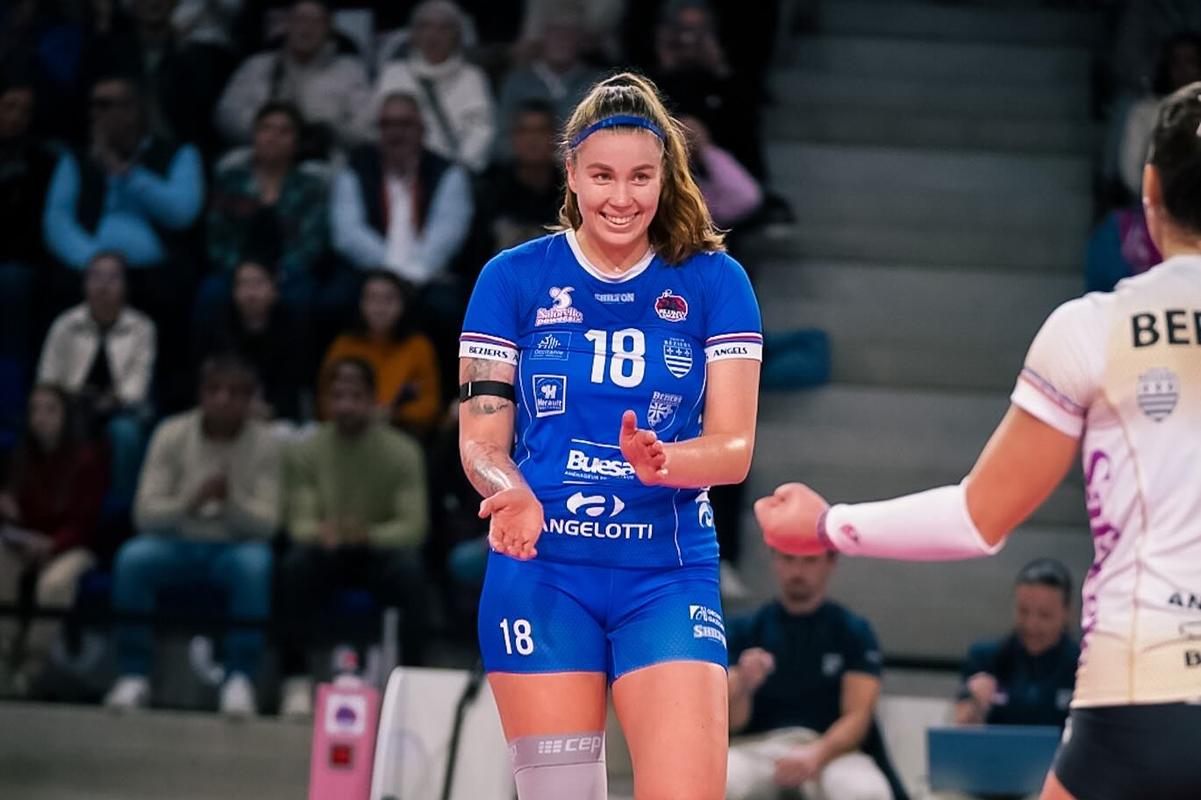 Karin Šunderlíková patrila v Béziers k najviac bodujúcim hráčkam francúzskej ligy.
