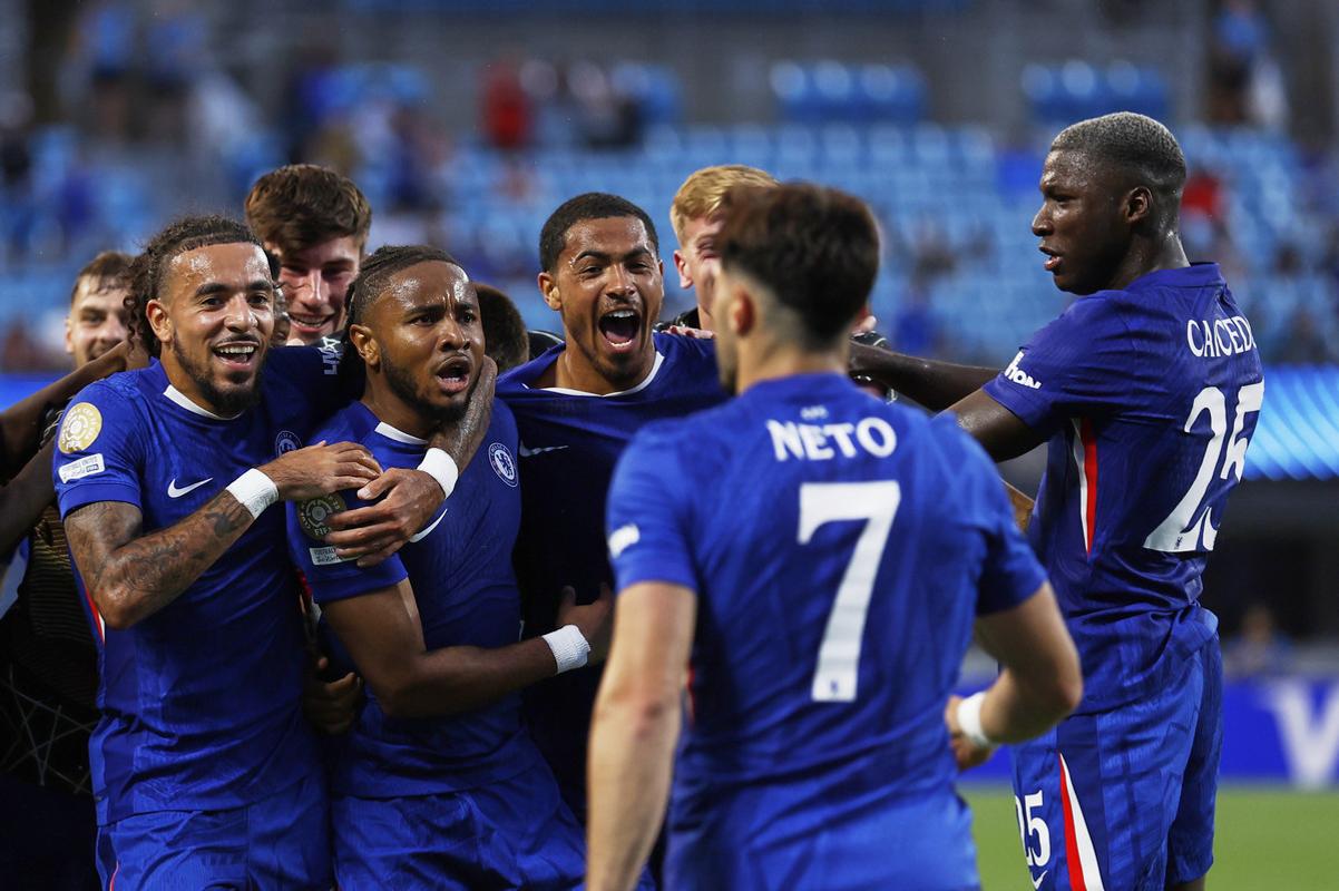 Futbalisti Chelsea.