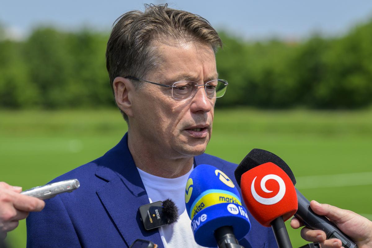 Výkonný riaditeľ FC Tatran Ľuboš Micheľ.