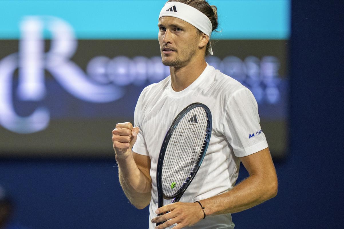 Nemecký tenista Alexander Zverev.
