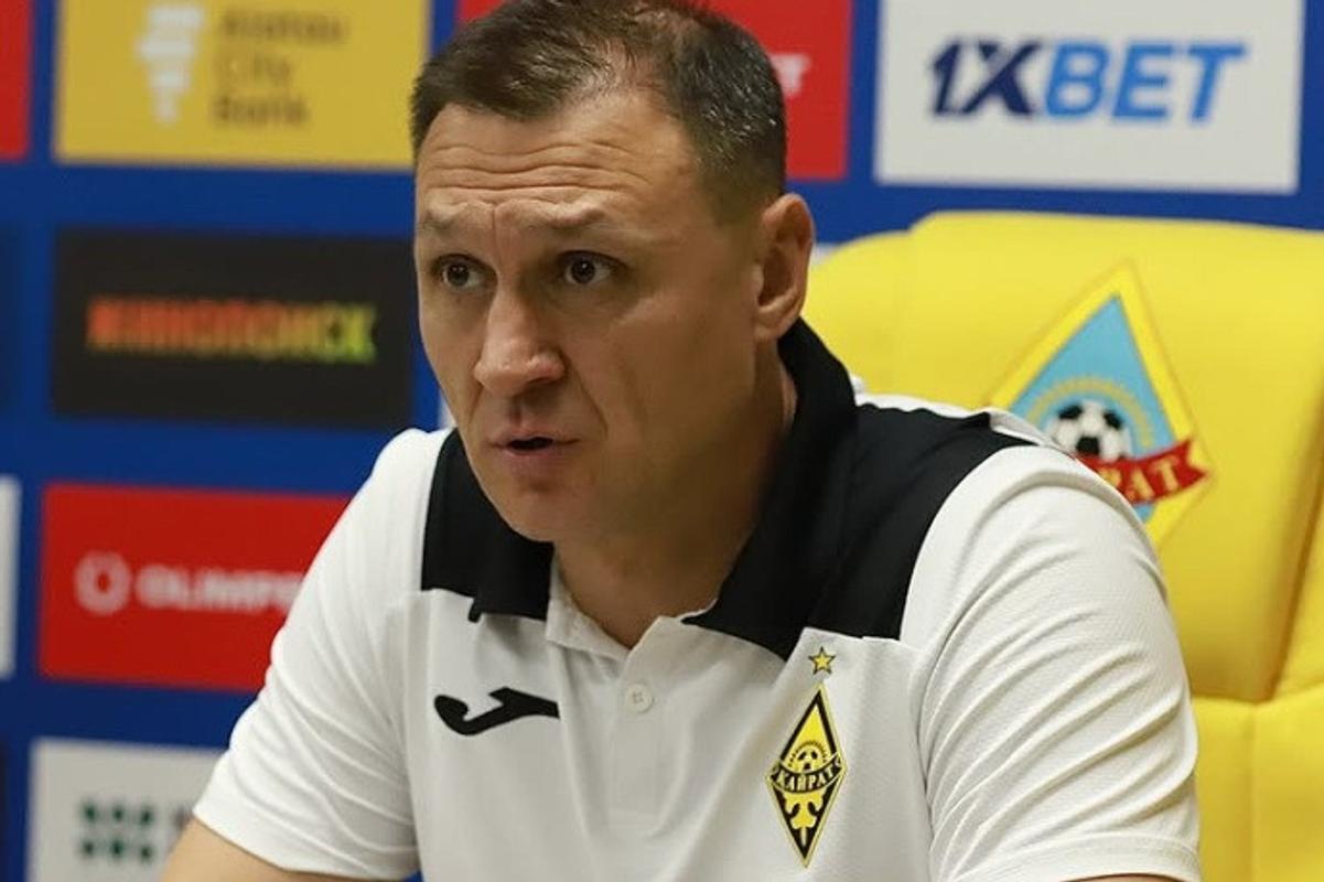 Tréner Kajratu Rafael Urazbachtin bol spokojný s výkonom svojich zverencov.