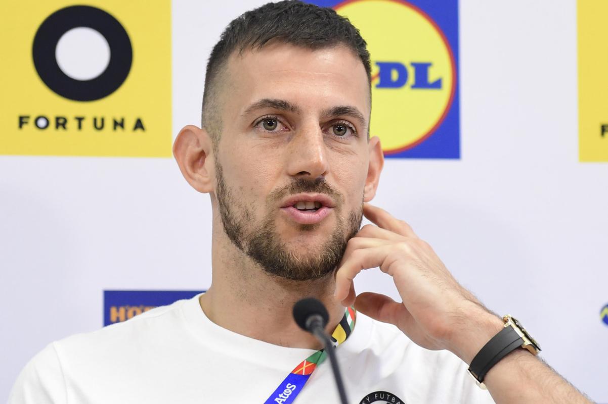 Na snímke slovenský futbalový reprezentant Martin Dúbravka.