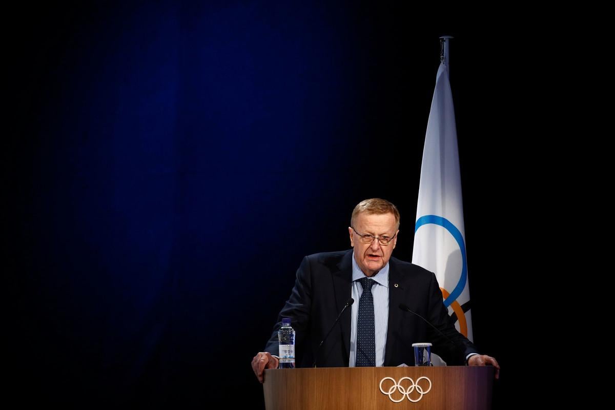 John Coates počas zasadnutia MOV.
