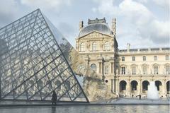The Louvre , in Paris.