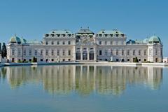 The Upper Belvedere Palace in Vienna