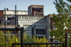 The unfinished Rázsochy medical complex