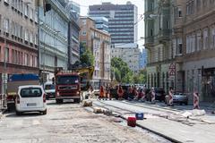 Reconstruction works at Špitálska interrupted for two months at least