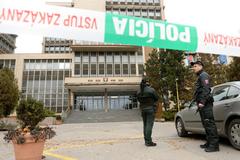 Košice courts were searched for bomb on November 30, with nothing found. 