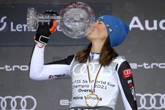 Petra Vlhova has won the Alpine Ski World Cup 2020/2021