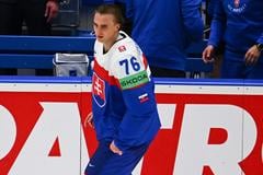 Na snímke slovenský hokejista Martin Pospíšil sa stal najlepším hráčom Slovenska v zápase základnej B-skupiny Slovensko - Kazachstan na 87. majstrovstvách sveta v ľadovom hokeji v Ostrave v nedeľu 12. mája 2024. Slovensko zvíťazilo nad Kazachstanom 6:2 a Pospíšil strelil dva góly. FOTO TASR