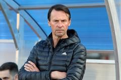 Na snímke hlavný tréner MFK Dukla Banská Bystrica František Straka