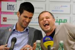 Najúspešnejšia dvojica v histórii tenisu: Novak Djokovič a Marián Vajda.