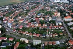 The town of Šurany, Nitra Region