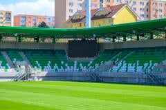 Stadium in Prešov, eastern Slovakia