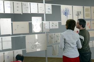 At the Kinetic Jewellery exhibition