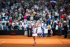 Cibulková has bigegst credit for the Slovak victory at Fedcu 2016.