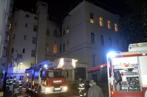 Fire started in the smoking room. 