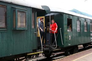 Historic train - the Night of Museums and Galleries 2016