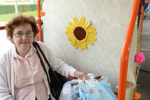 Crochet tram number 9