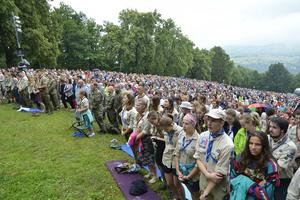 Thousands of believers flocked to Marian Hill at Levoča.