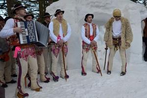 Folk ensemble from Lendak performs at the Bethlehem.