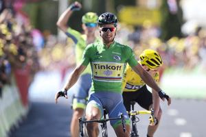 Sagan had good results throughout the Tour 2016