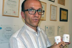 Martin Kanovský, the healthy lifestyle advisor often recommends mushrooms in his clinic in the neighboring village of Kočovce