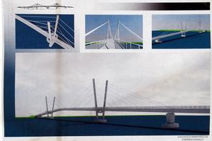The project for the bridge as introduced in 2015.
