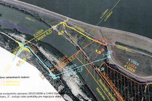 The project for the bridge as introduced in 2015.