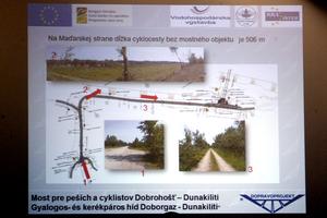 The project for the bridge as introduced in 2015.