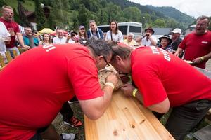 Competitors at Halušky Fest Turecká 2017 