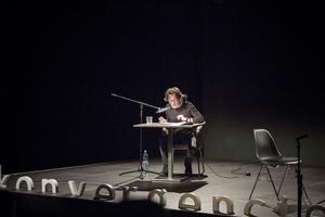 Reading from Shostakovich's ficiton-biography by Julian barnes, actor Róbert Roth. 