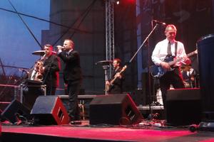 Performers at the concert. 